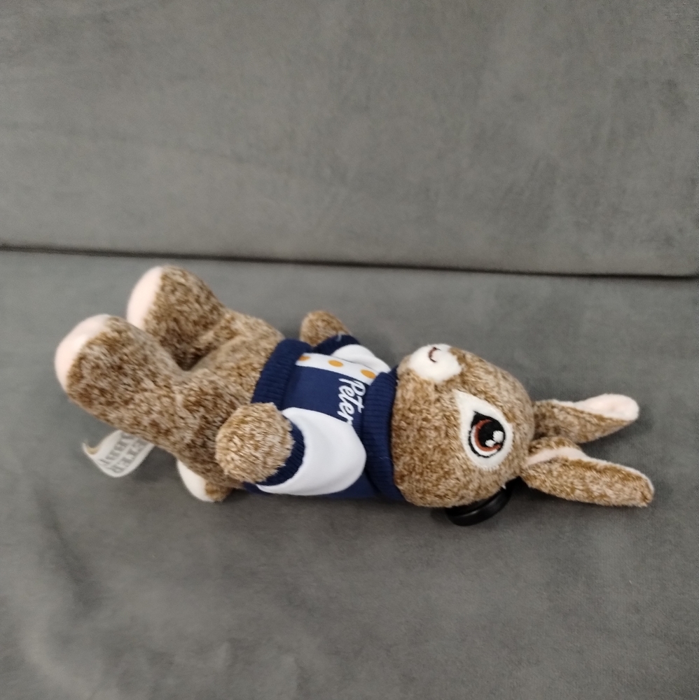 Dan Dee Official Movie 2  Plush  Peter Rabbit Bunny Adorable Small 8" keychain  - Picture 6 of 13